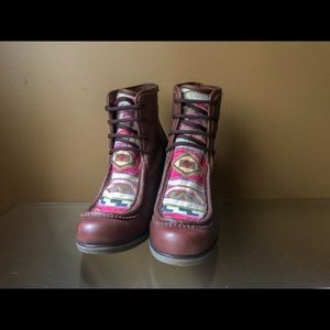 NEW Anthropologie Holding Horses Textile Booties